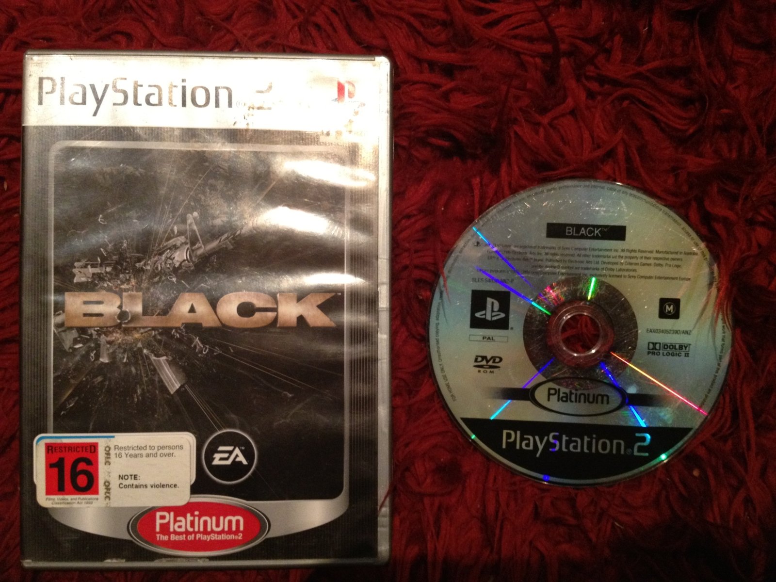 Black - PS2 Game - PlayStation 2, Games, Shooter - Level Up Gaming NZ