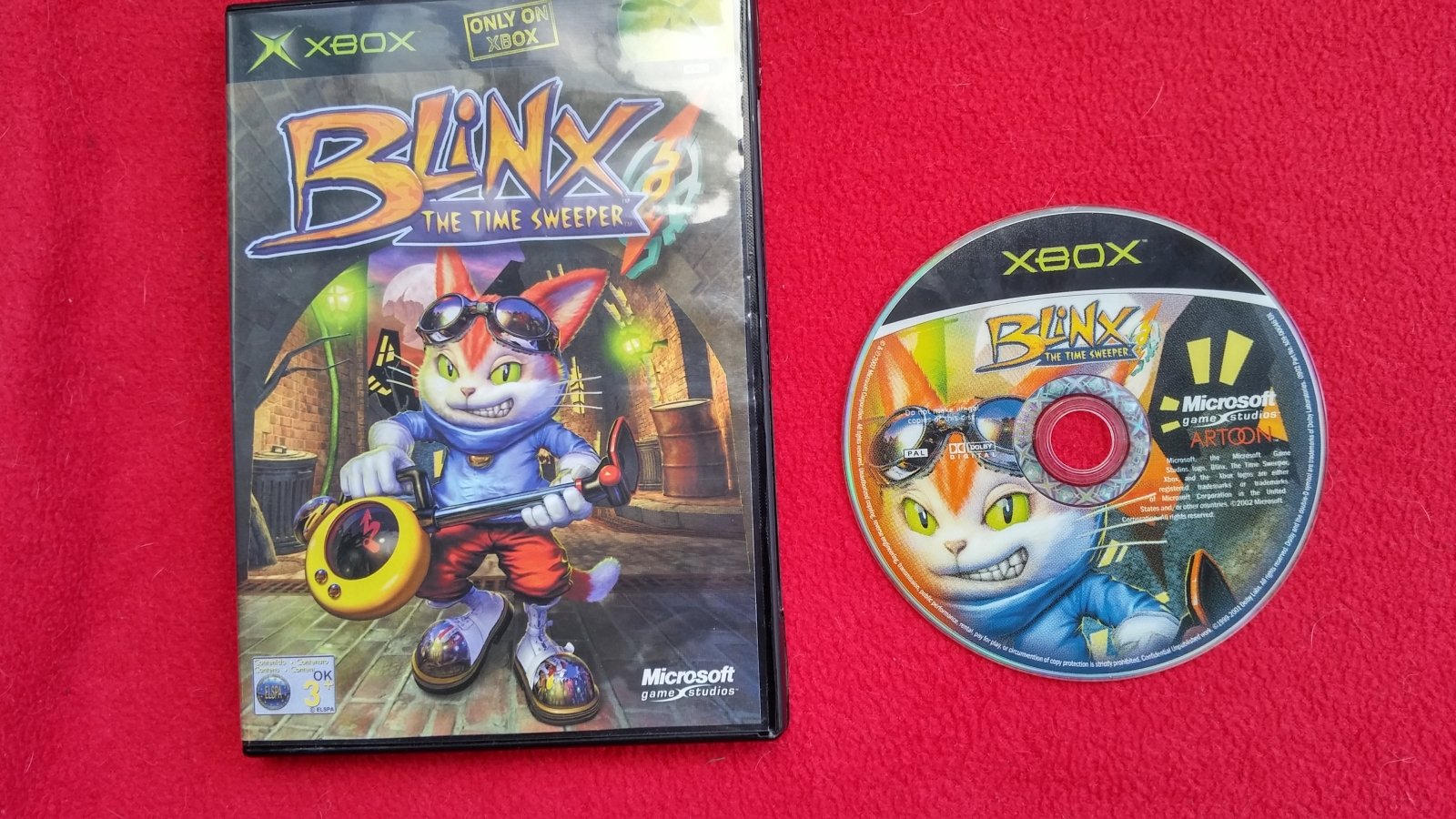 Blinx: The Time Sweeper - XBOX Game - Xbox, Games, Action and adventure - Level Up Gaming NZ