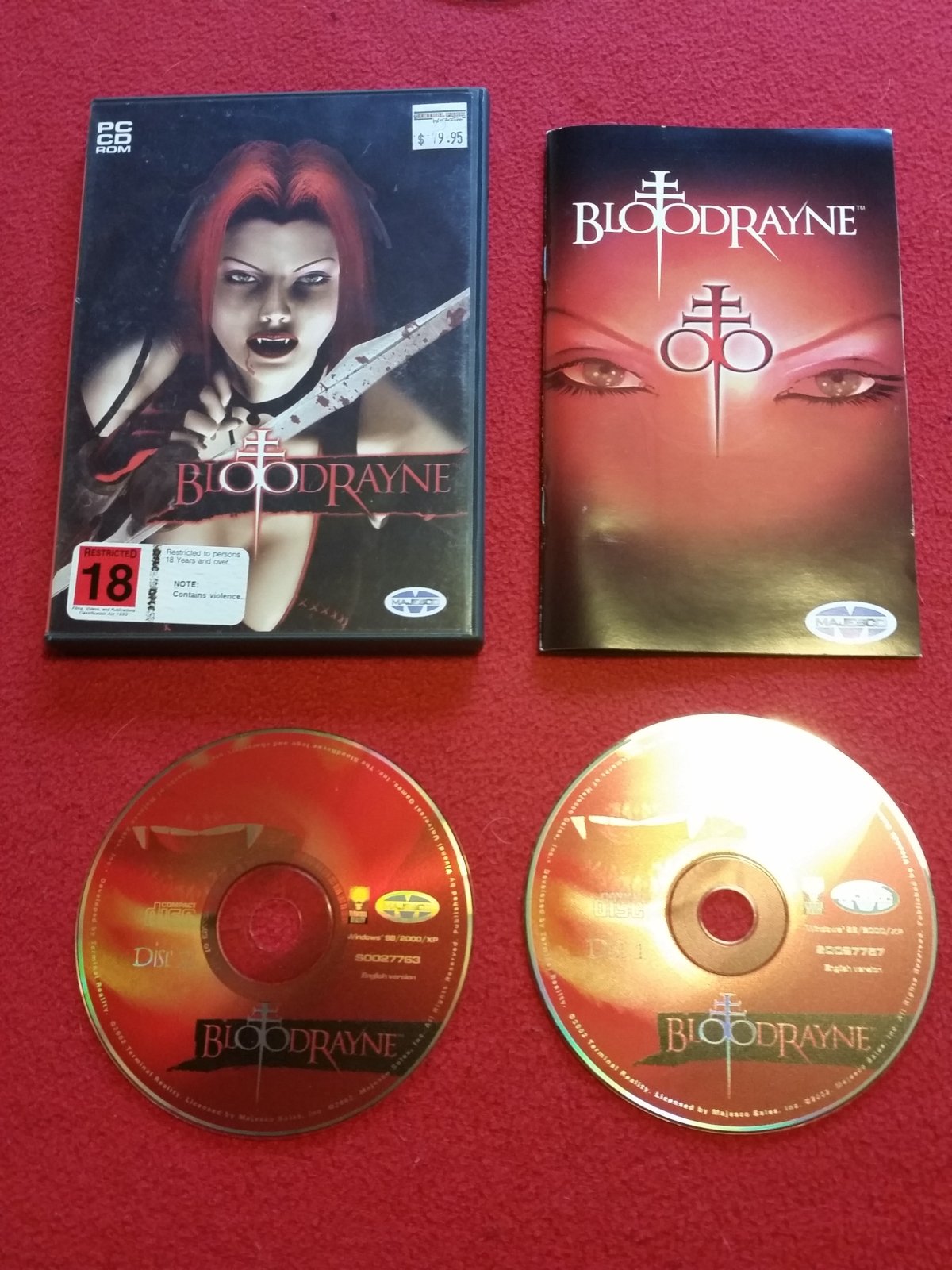 BloodRayne - RARE PC Game - PC games, Action and adventure - Level Up Gaming NZ