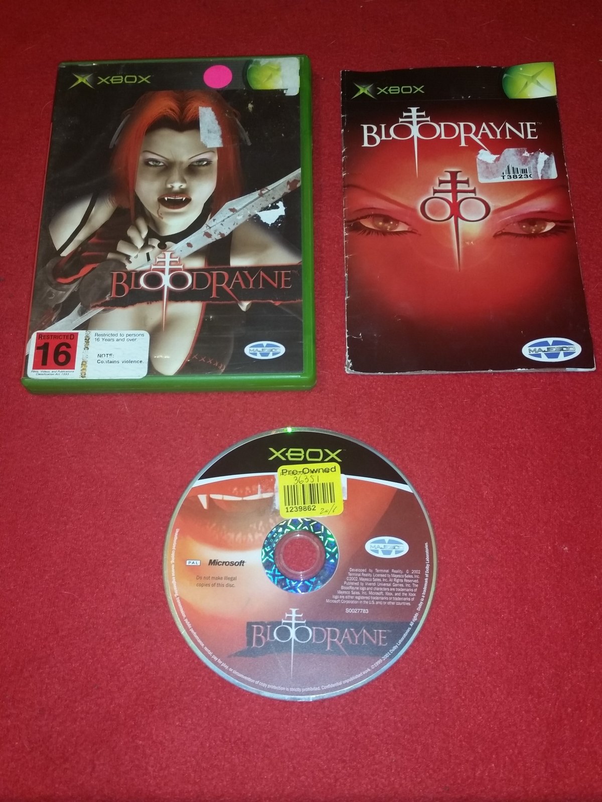 BloodRayne - XBOX Game - Xbox, Games, Action and adventure - Level Up Gaming NZ