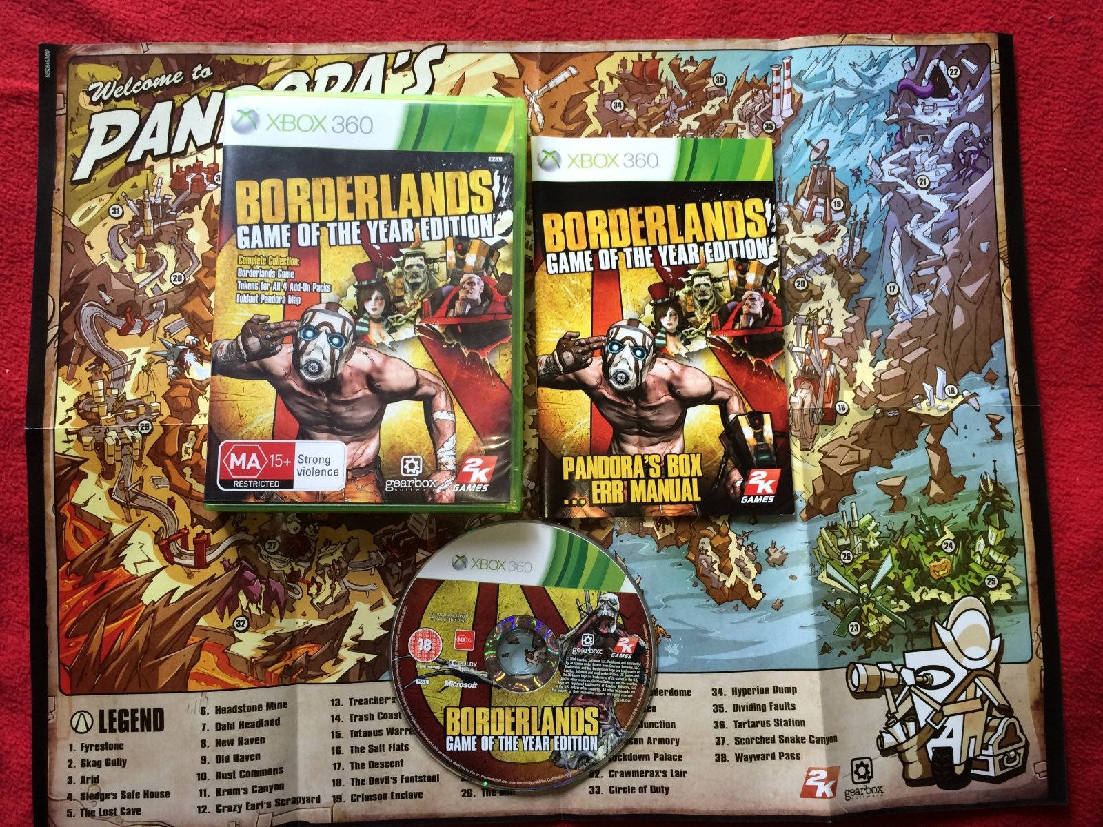 Borderlands: GOTY - 8.5/10! XBOX360 Game - Xbox 360, Games, Shooter - Level Up Gaming NZ