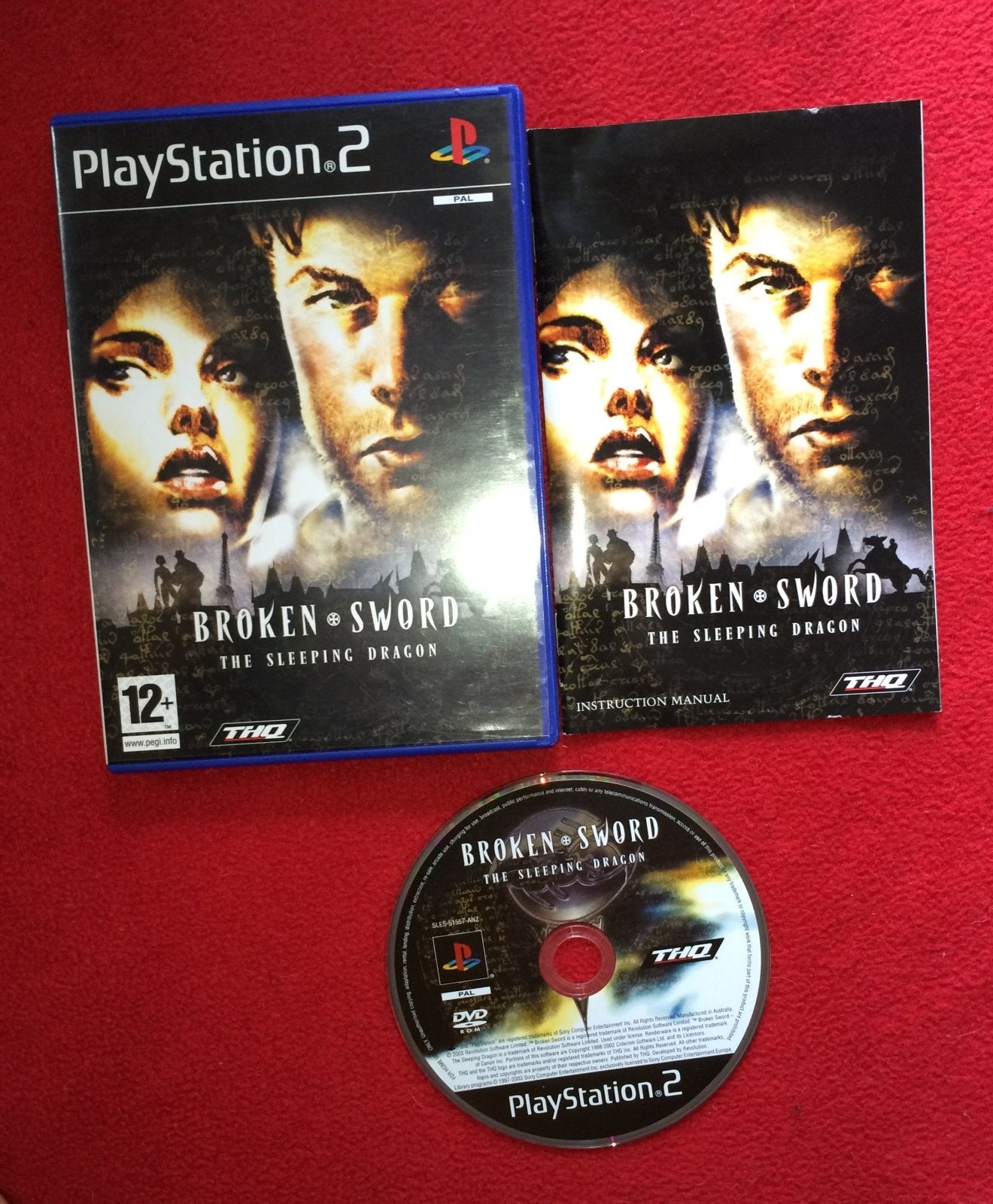 Broken Sword 3: The Sleeping Dragon - PS2 Game - PlayStation 2, Games, Action and adventure - Level Up Gaming NZ