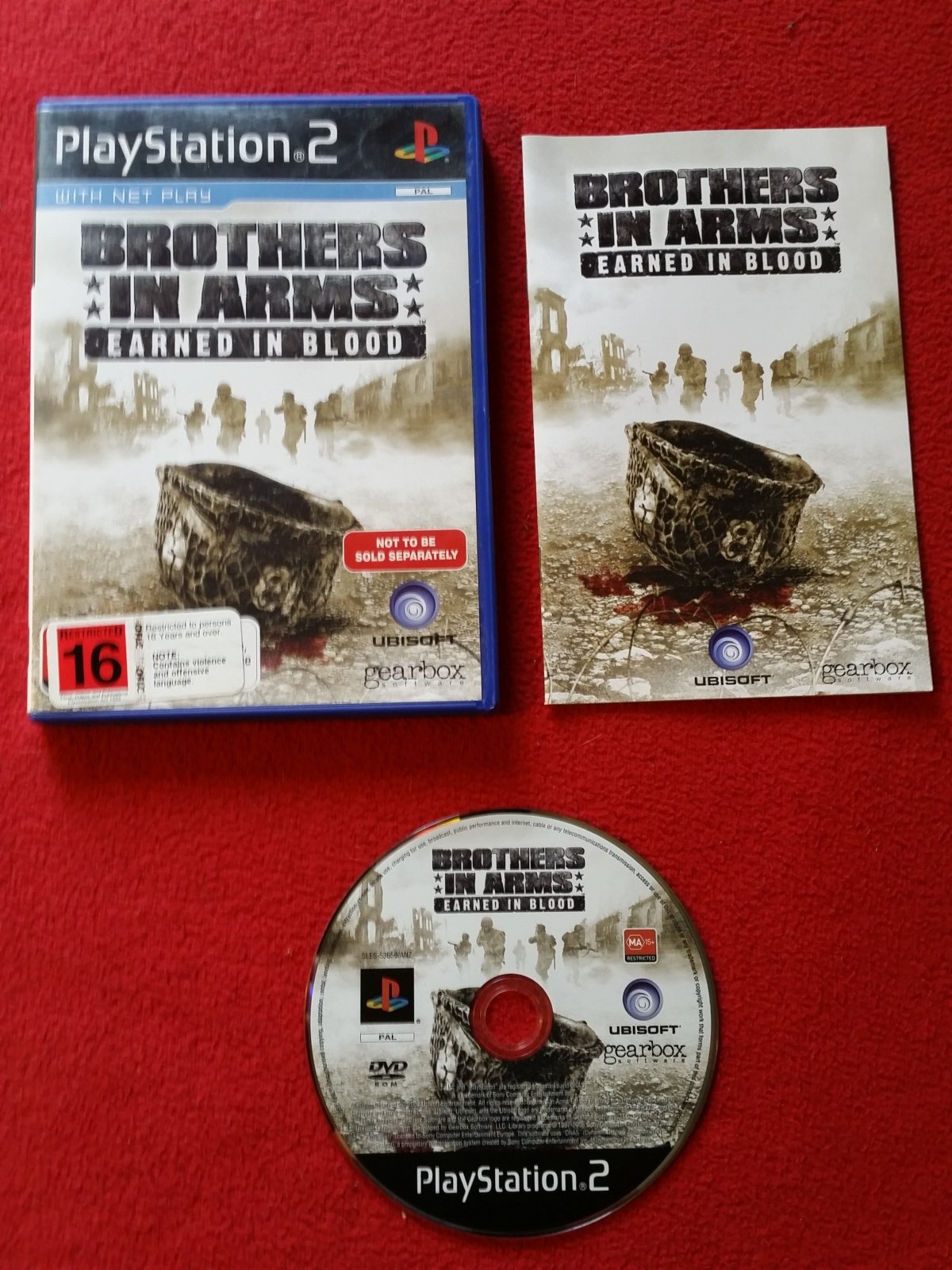 Brothers in Arms: Earned in Blood - PS2 Game - PlayStation 2, Games, Shooter - Level Up Gaming NZ