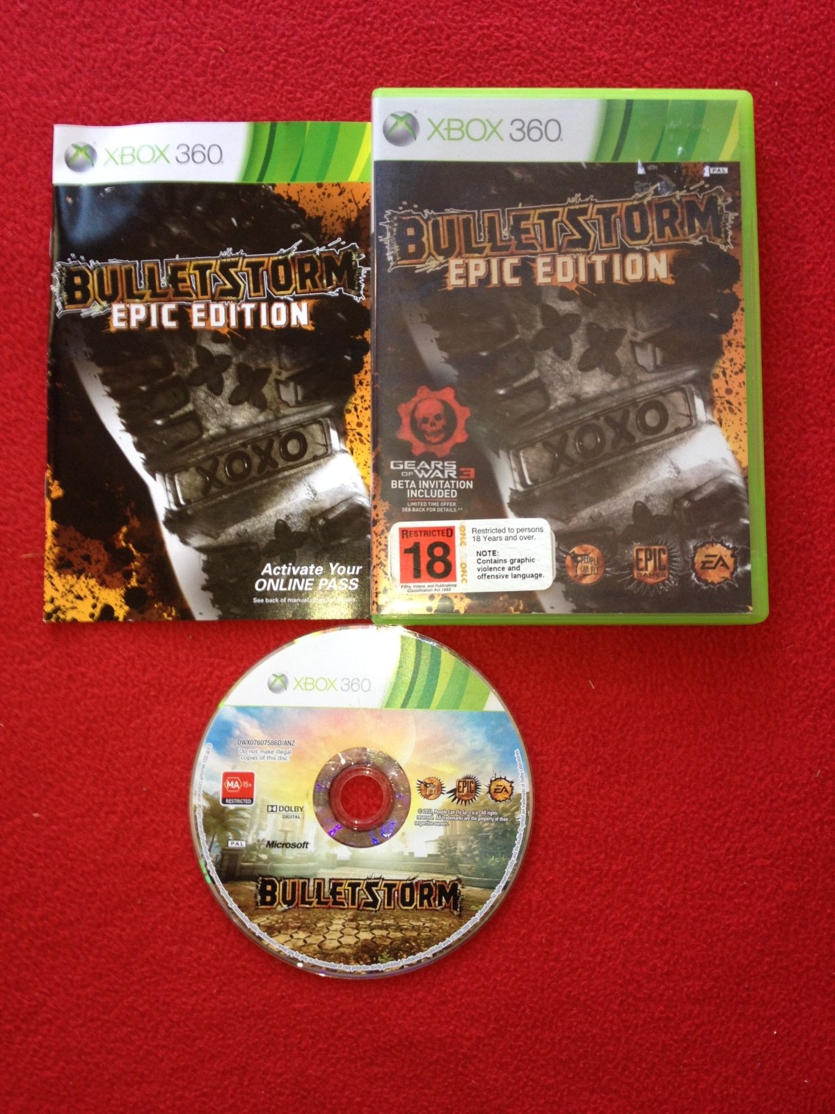 Bulletstorm: EPIC Edition - XBOX360 Game - Xbox 360, Games, Shooter - Level Up Gaming NZ