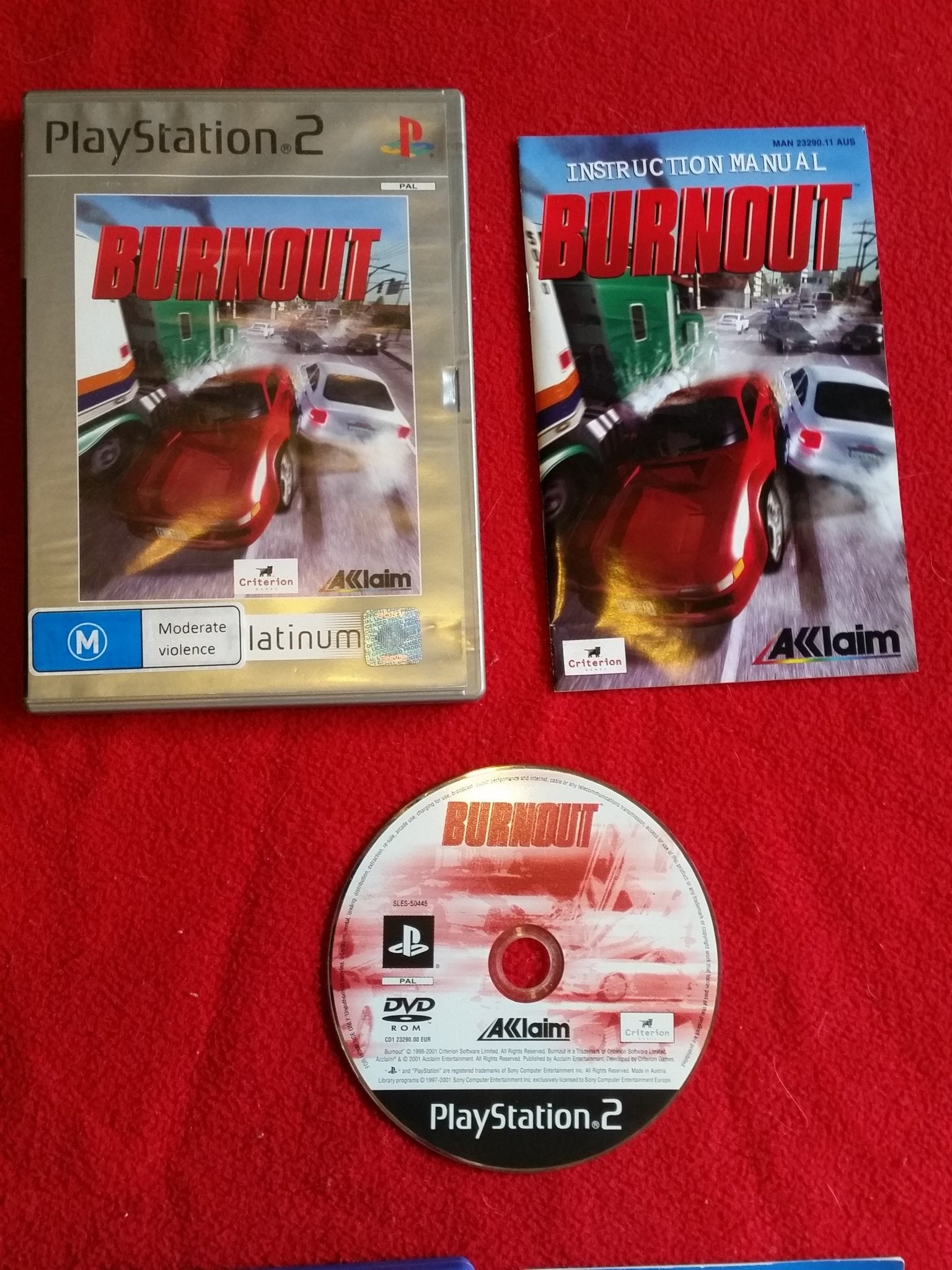 Burnout - PS2 Game * ORIGINAL - PS2 - PlayStation 2, Games, Driving and racing - Level Up Gaming NZ