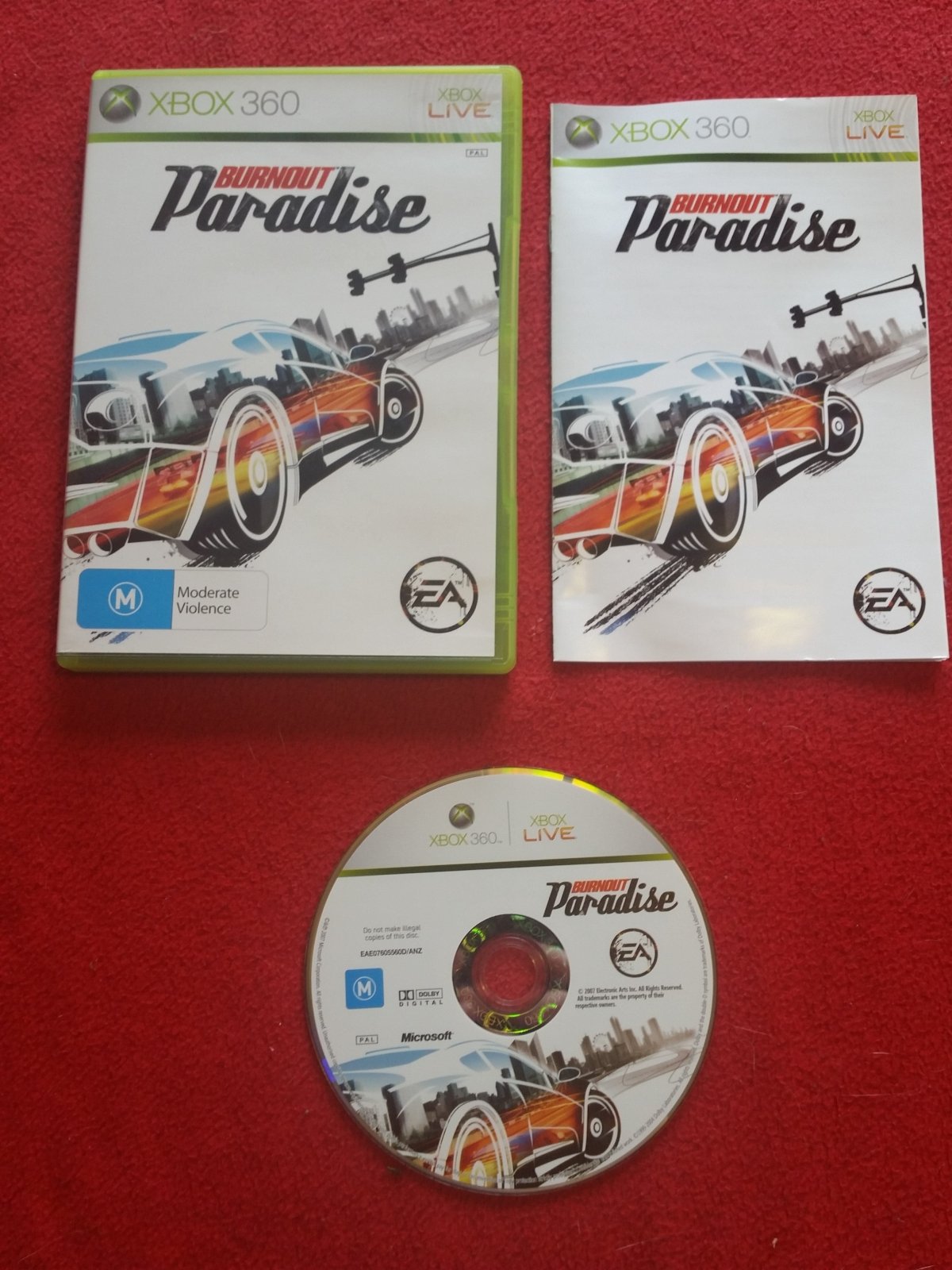 Burnout Paradise - XBOX360 Game - Xbox 360, Games, Driving and racing - Level Up Gaming NZ