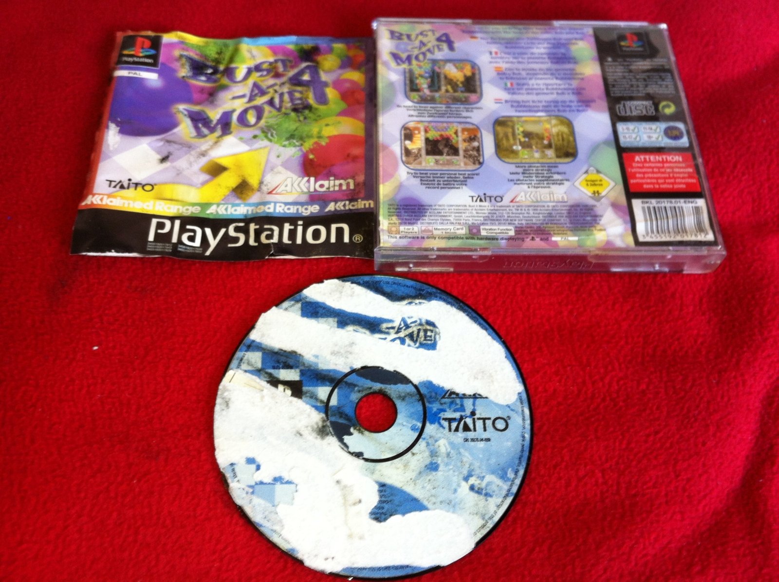 Bust - A - Move 4 - PS1 Game - PlayStation, Games, Strategy and puzzle - Level Up Gaming NZ