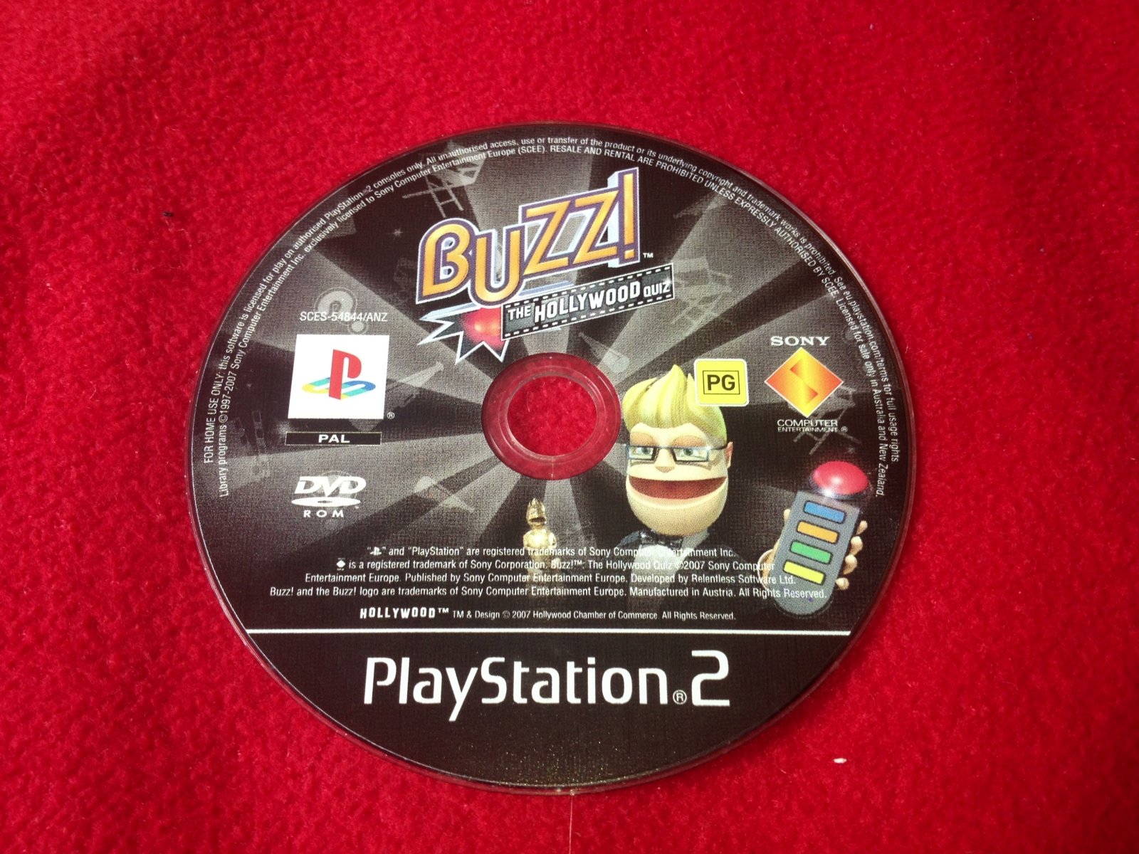 Buzz!: The Hollywood Quiz - PS2 Game - PlayStation 2, Games, Music and party - Level Up Gaming NZ