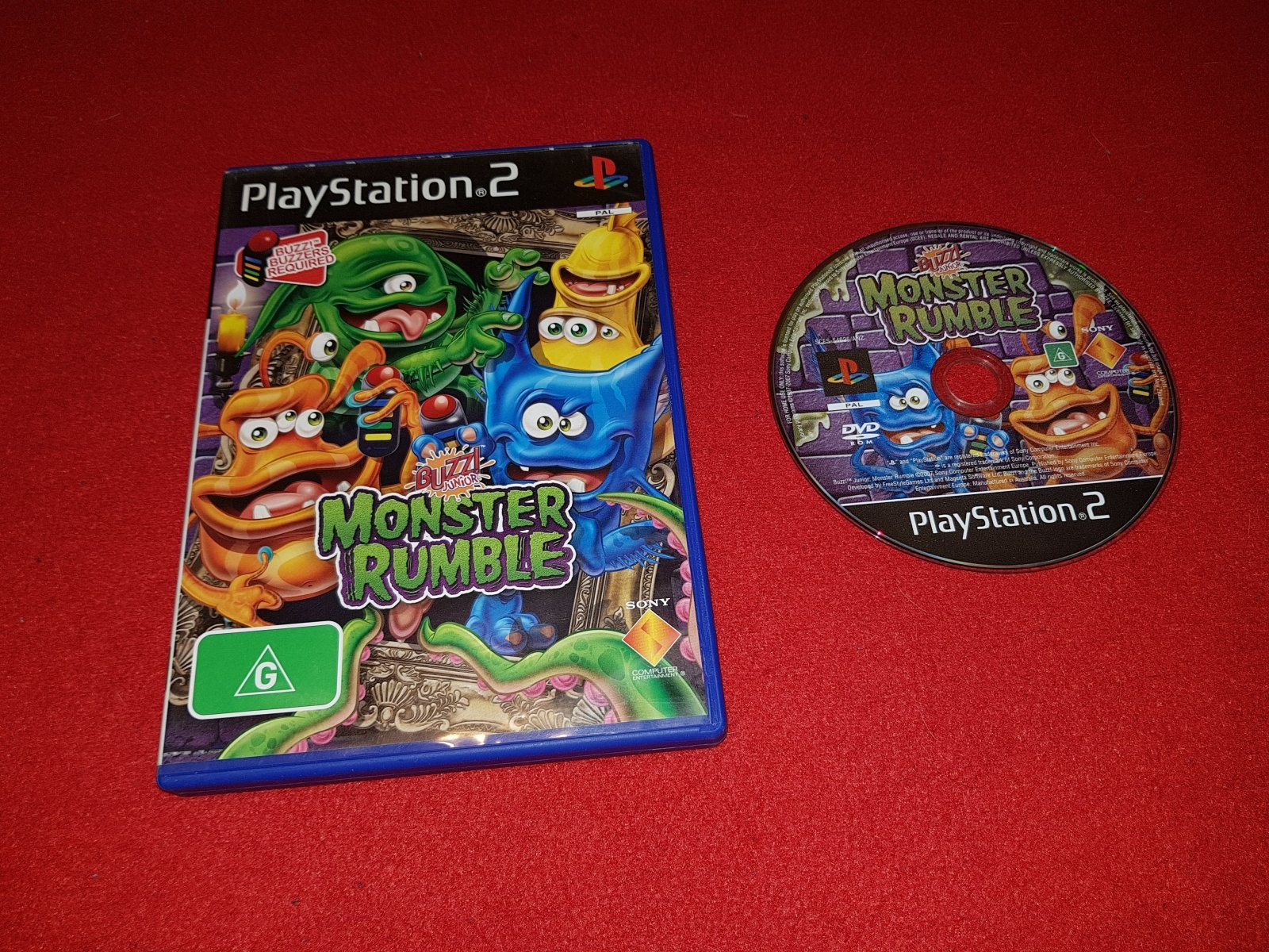Buzz! Junior: Monster Rumble - PS2 Game - PlayStation 2, Games, Music and party - Level Up Gaming NZ