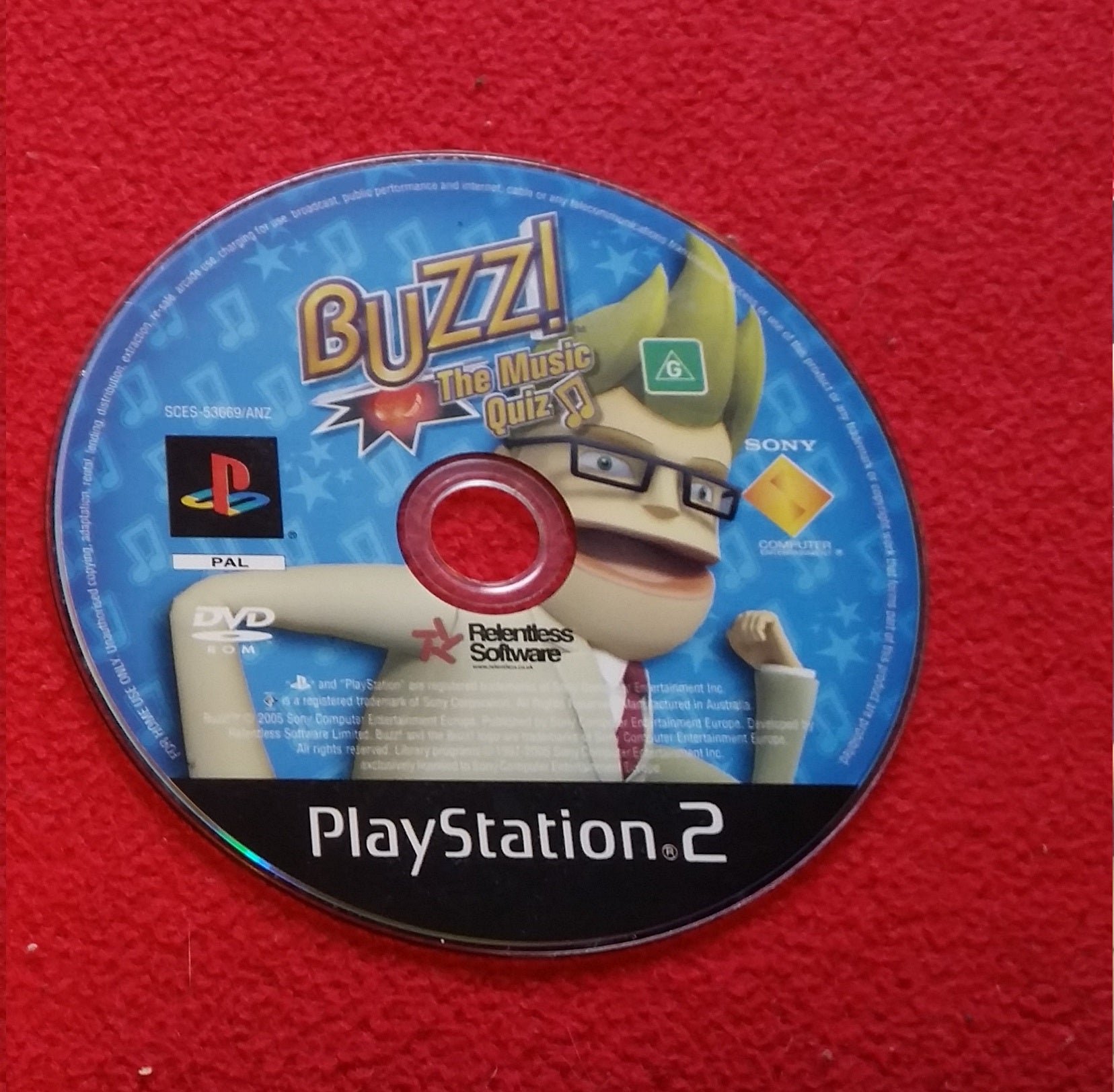 Buzz!: The Music Quiz - PS2 Game - PlayStation 2, Games, Music and party - Level Up Gaming NZ