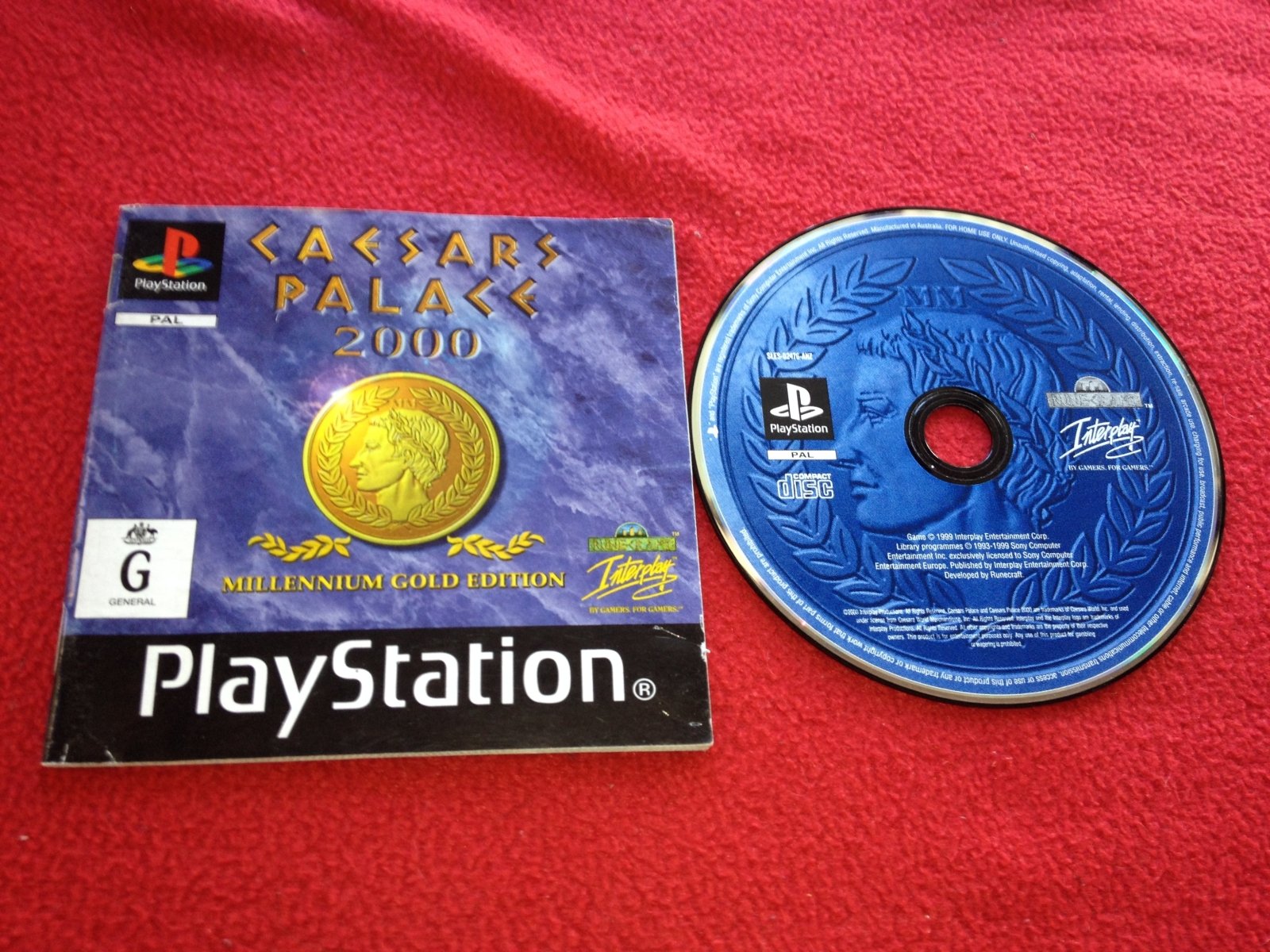 Caesars Palace 2000: Millennium Gold * PS1 Game - PlayStation, Games, Other - Level Up Gaming NZ