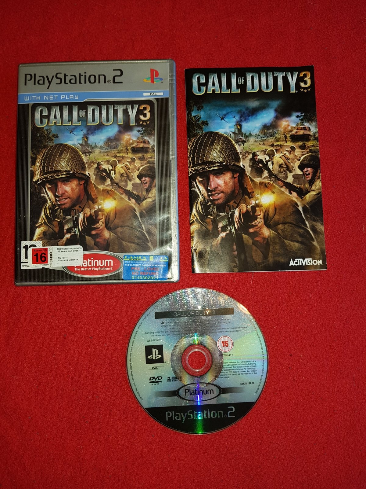 Call of Duty 3 - 8.8/10! PS2 Game - PlayStation 2, Games, Shooter - Level Up Gaming NZ