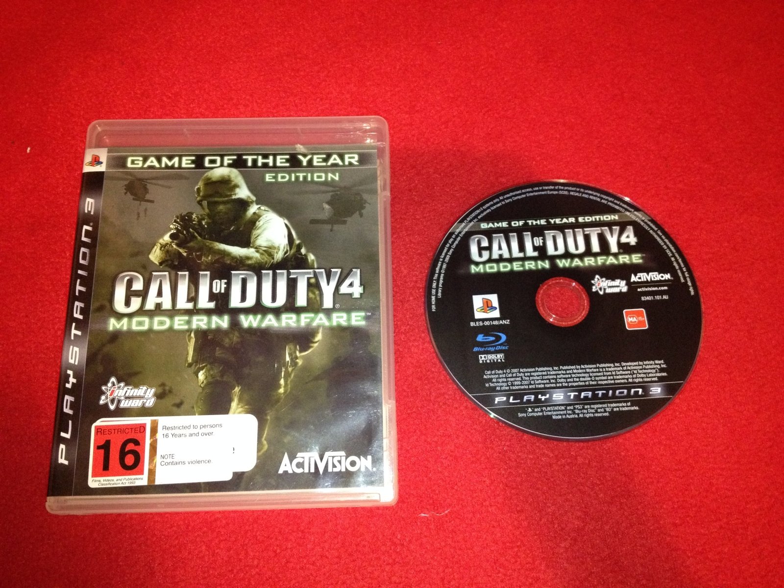 Call of Duty 4: Modern Warfare GOTY - PS3 Game - PlayStation 3, Games, Shooter - Level Up Gaming NZ