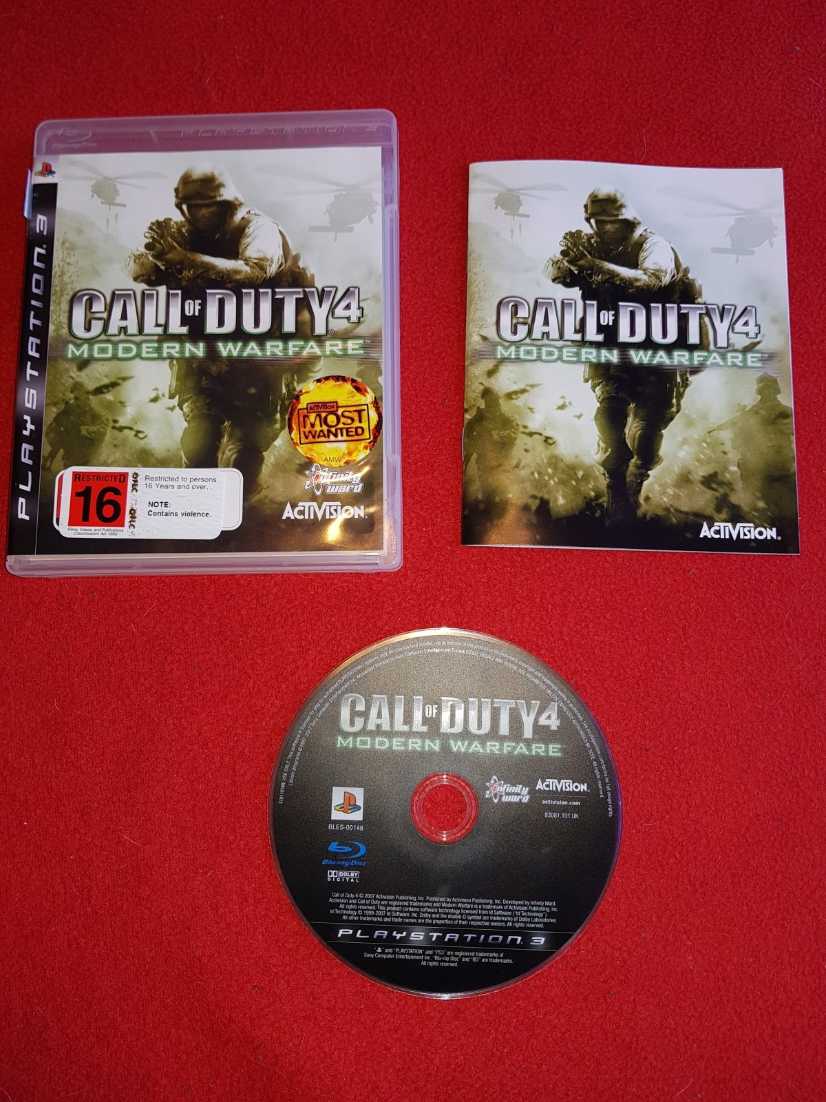 Call of Duty 4: Modern Warfare - PS3 Game - PlayStation 3, Games, Shooter - Level Up Gaming NZ