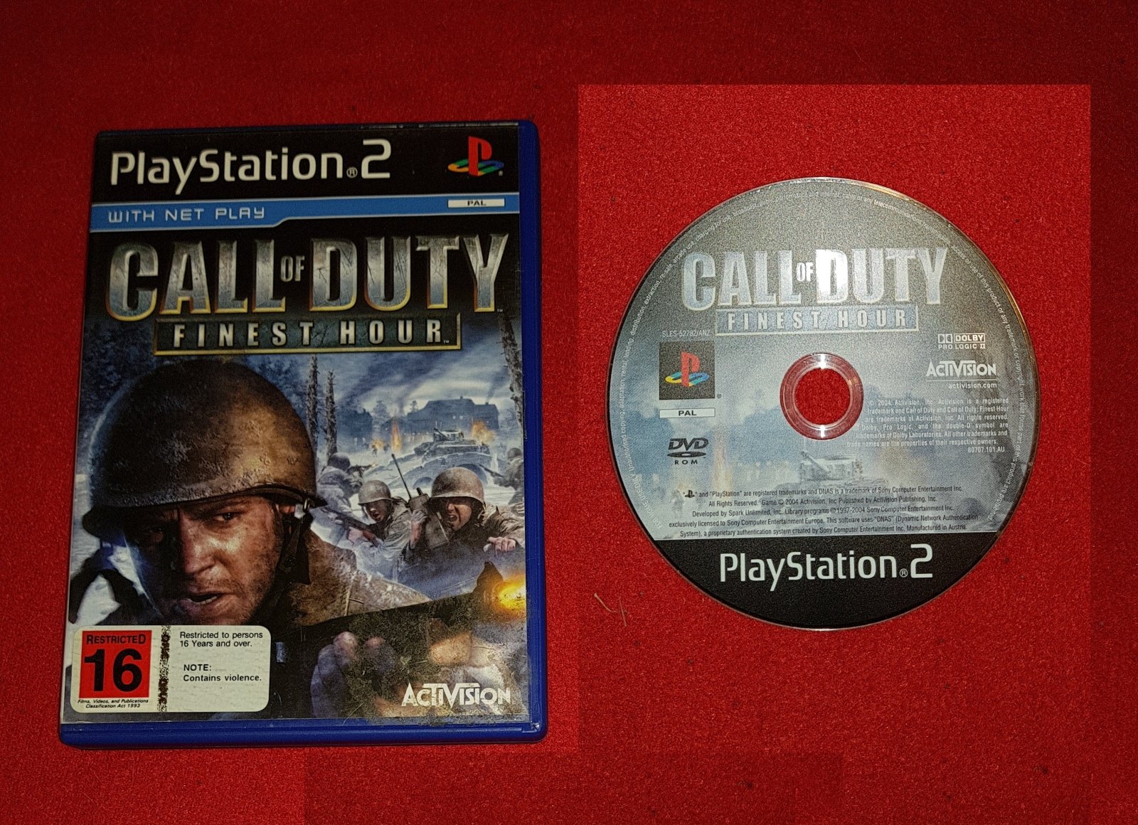 Call of Duty: Finest Hour - PS2 Game - PlayStation 2, Games, Shooter - Level Up Gaming NZ