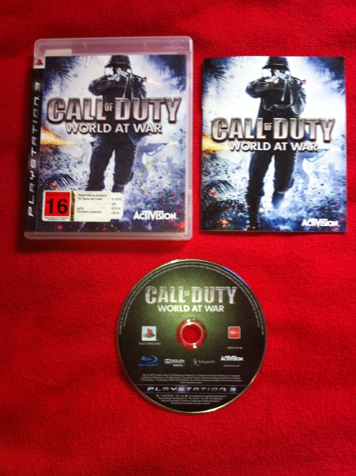 Call of Duty: World at War - PS3 Game - PlayStation 3, Games, Shooter - Level Up Gaming NZ
