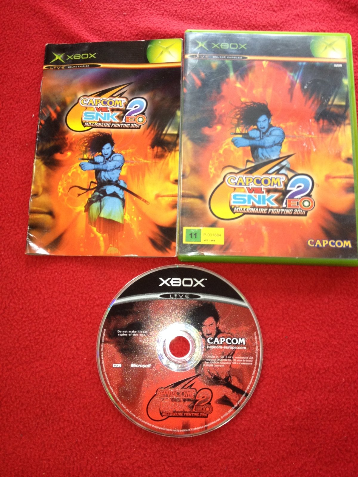 Capcom vs SNK 2 EO - XBOX Game - Xbox, Games, Fighting - Level Up Gaming NZ