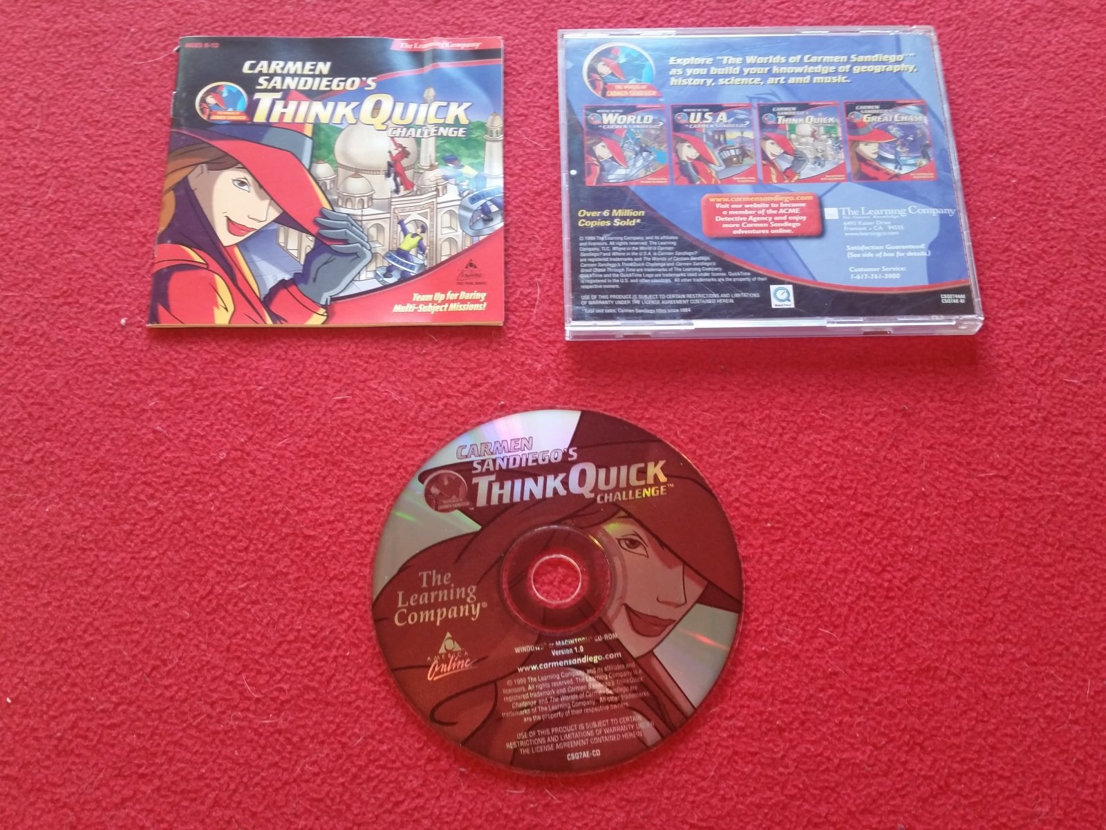 Carmen Sandiego Think Quick Challenge* PC + MAC - PC games, Kids and educational - Level Up Gaming NZ
