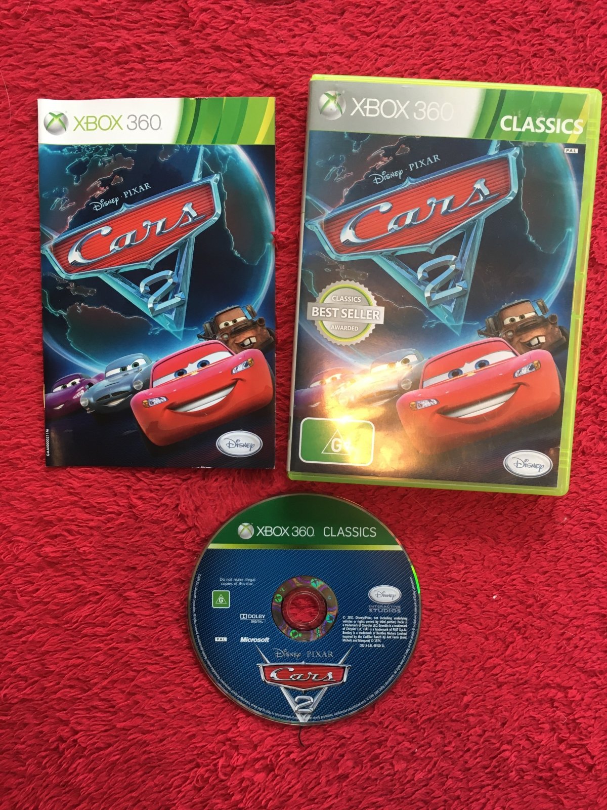 Cars 2 - XBOX360 Game - Xbox 360, Games, Driving and racing - Level Up Gaming NZ