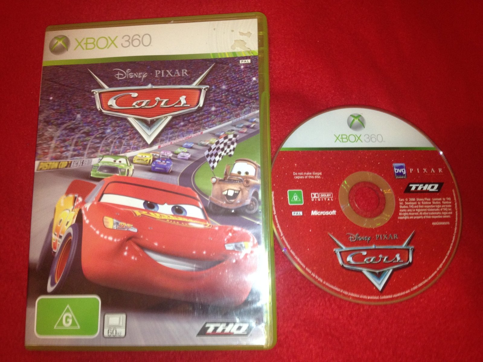 Disney/Pixar Cars - XBOX360 Game - Xbox 360, Games, Driving and racing - Level Up Gaming NZ