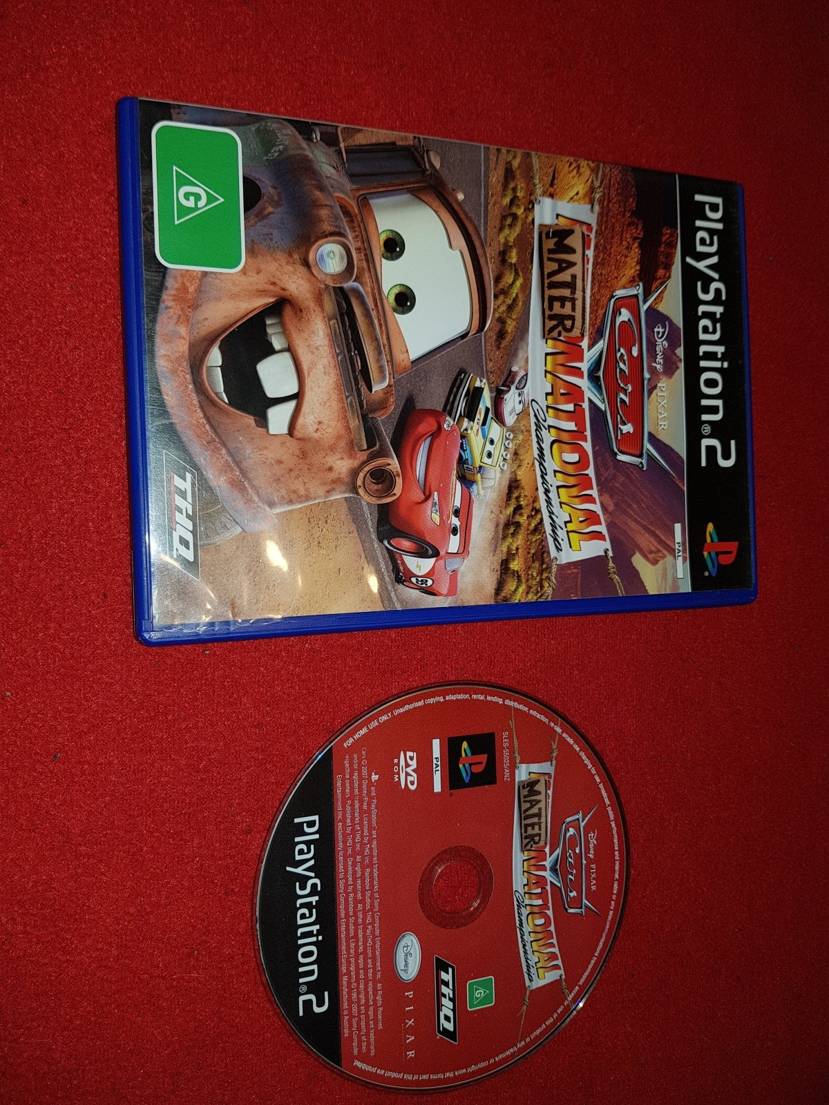 Cars Mater - National - PS2 Game - PlayStation 2, Games, Driving and racing - Level Up Gaming NZ