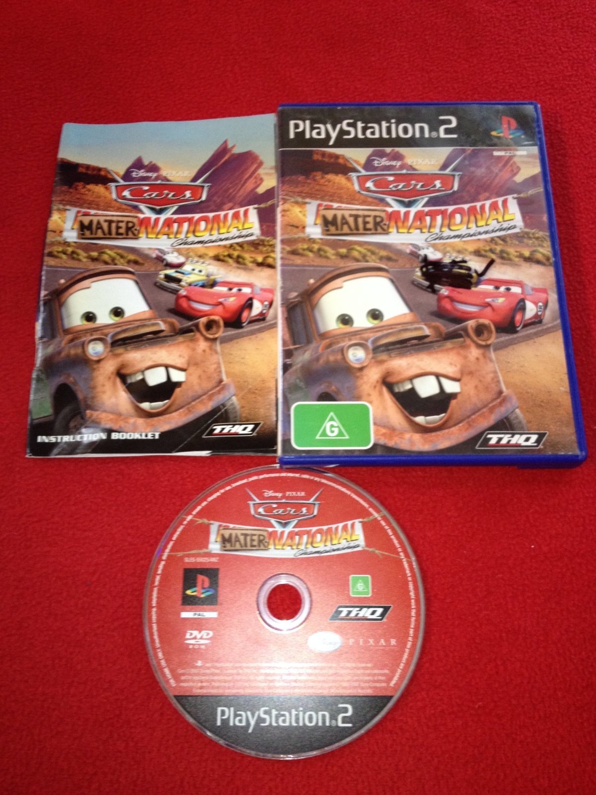 Cars Mater - National - AS NEW PS2 Game - PlayStation 2, Games, Driving and racing - Level Up Gaming NZ