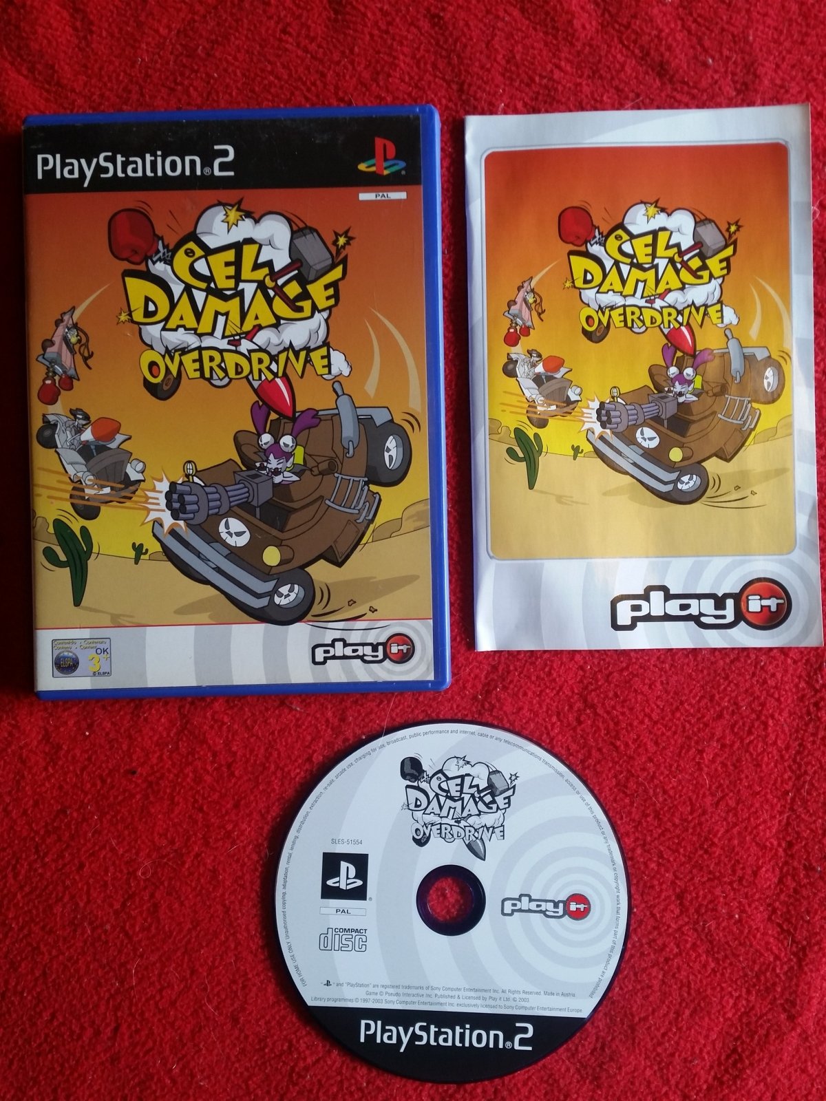 Cel Damage Overdrive - PS2 Game - PlayStation 2, Games, Driving and racing - Level Up Gaming NZ
