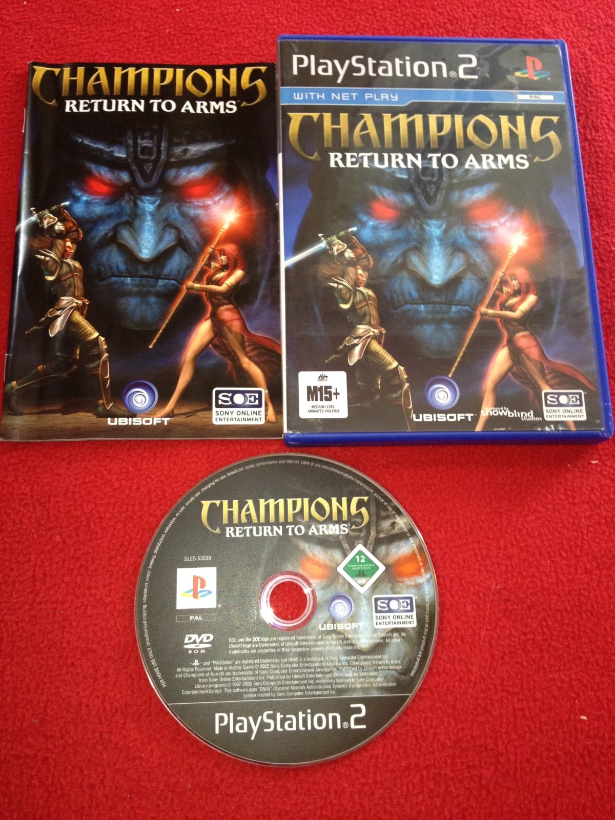 Champions: Return To Arms - RARE PS2 Game - PlayStation 2, Games, Role playing - Level Up Gaming NZ