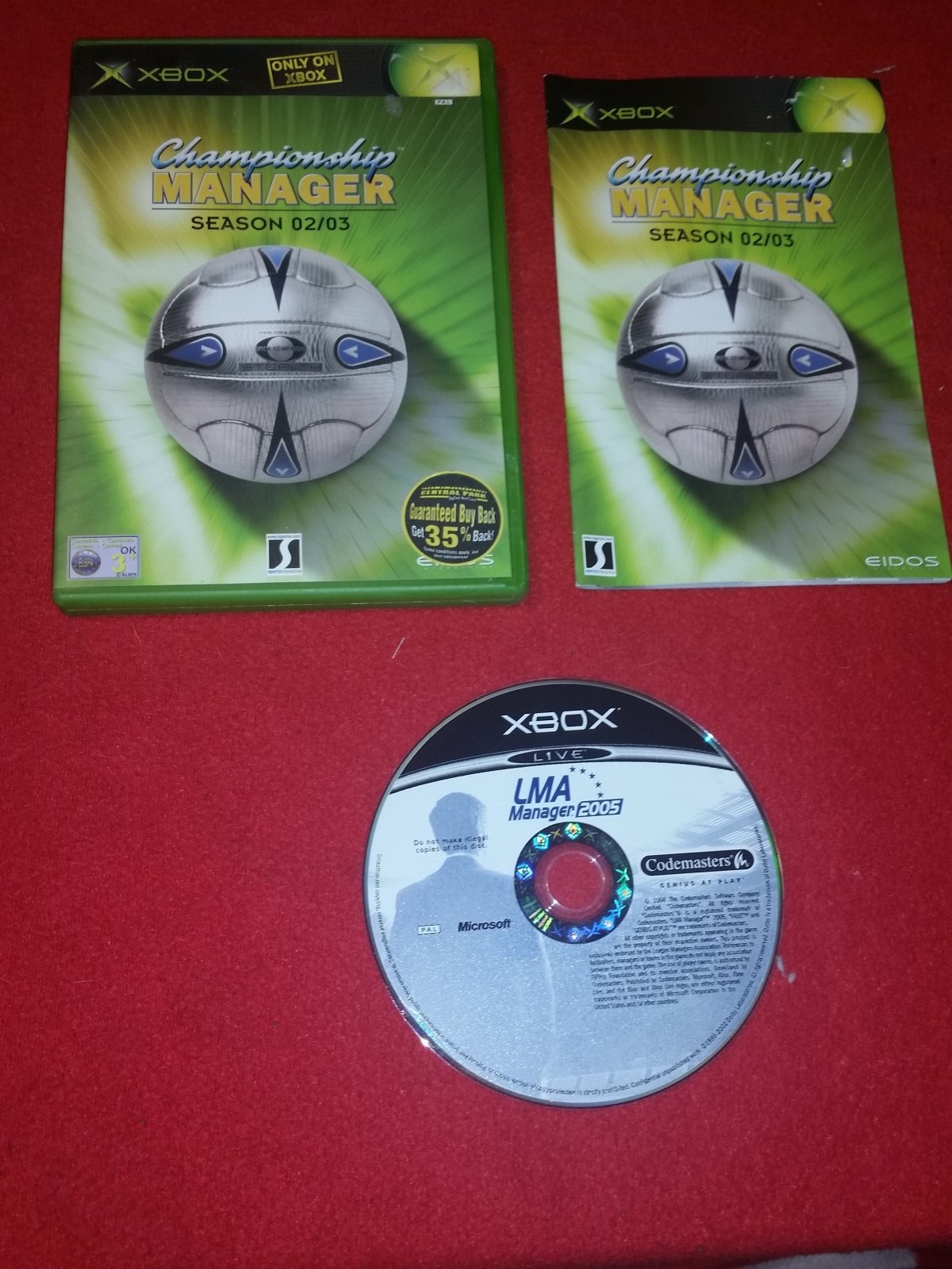 Championship Manager: Season 02/03 - XBOX Game - Xbox, Games, Sports - Level Up Gaming NZ