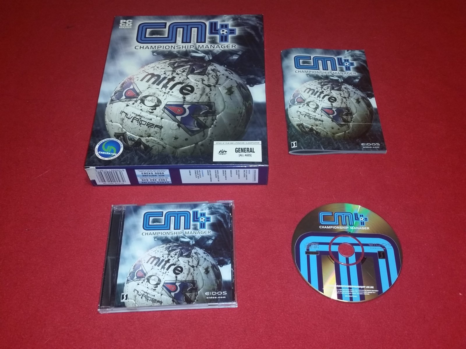 Championship Manager 4 - Big BOXED PC Game - PC games, Sports - Level Up Gaming NZ