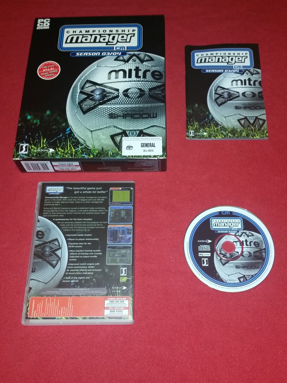 Championship Manager: Season 03/04 BIG BOX PC Game - PC games, Sports - Level Up Gaming NZ