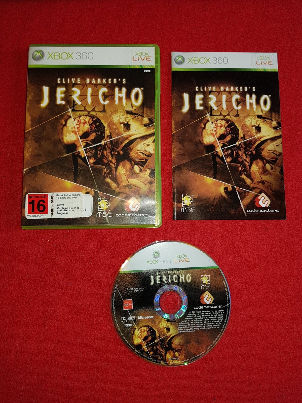 Jericho - XBOX360 Game - Xbox 360, Games, Action and adventure - Level Up Gaming NZ