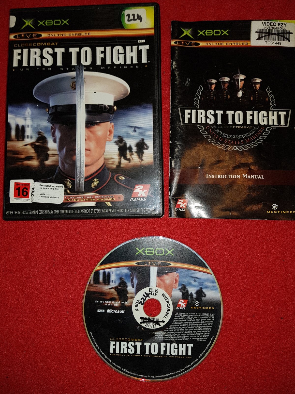 Close Combat: First to Fight - XBOX Game - Xbox, Games, Shooter - Level Up Gaming NZ