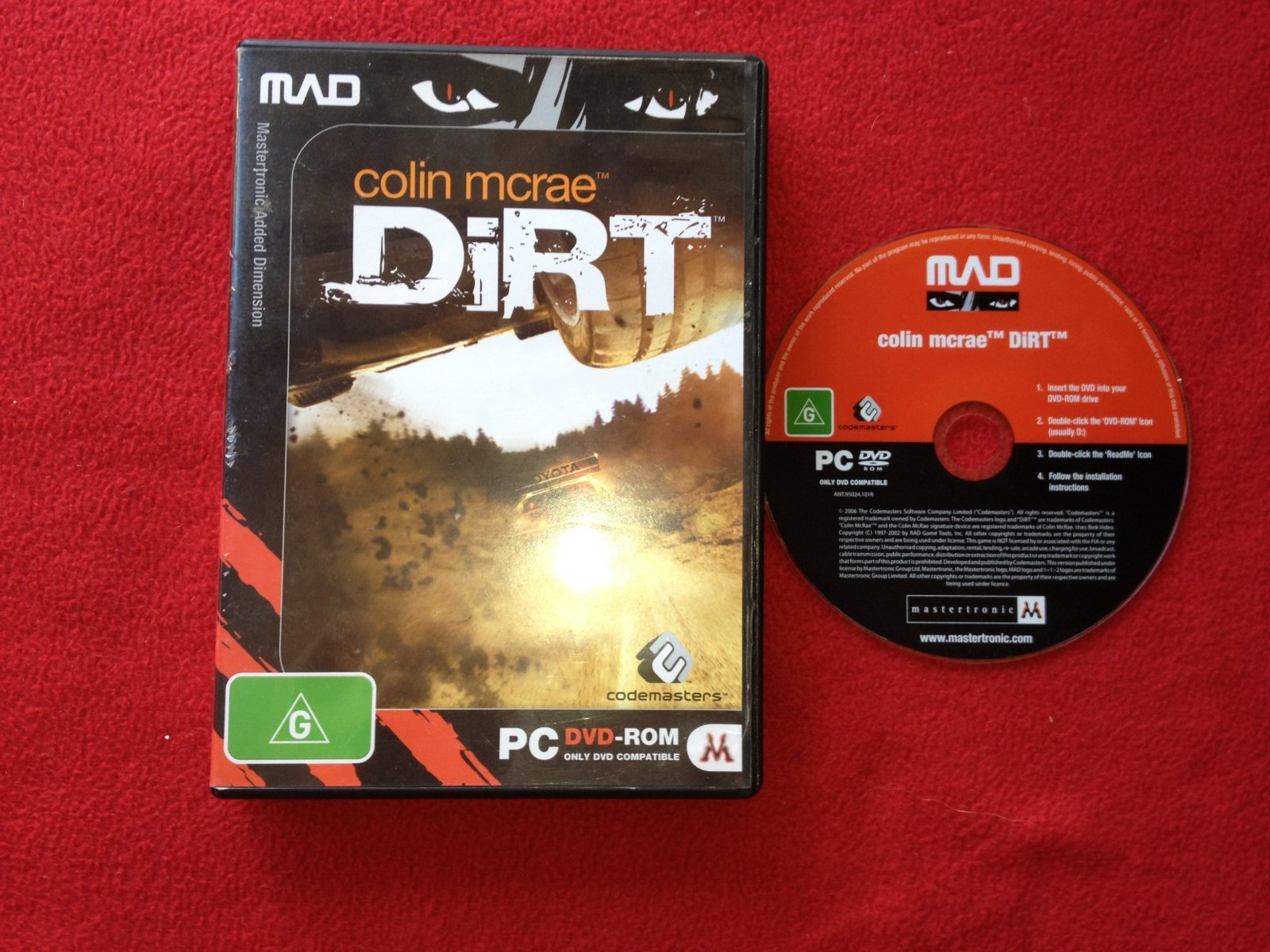 Colin Mcrae DiRT - 8.3/10 PC Game - PC games, Driving and racing - Level Up Gaming NZ