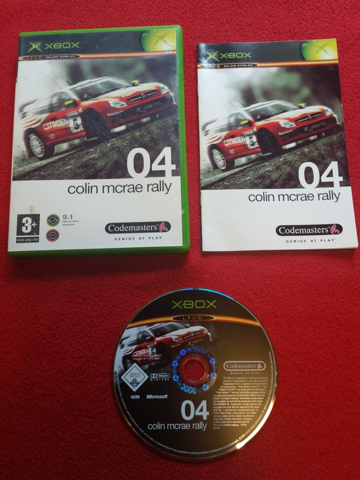 Colin McRae Rally 04 - XBOX Game - Xbox, Games, Driving and racing - Level Up Gaming NZ