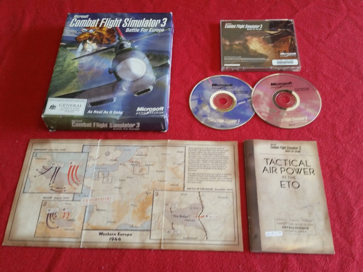 Microsoft Combat Flight Simulator 3 - BOXED PC Game - PC games, Simulation - Level Up Gaming NZ