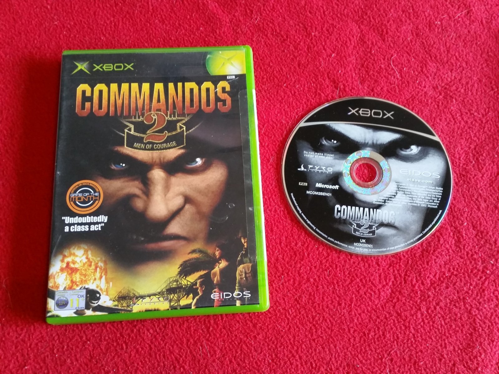 Commandos 2: Men of Courage - XBOX Game - Xbox, Games, Strategy and puzzle - Level Up Gaming NZ