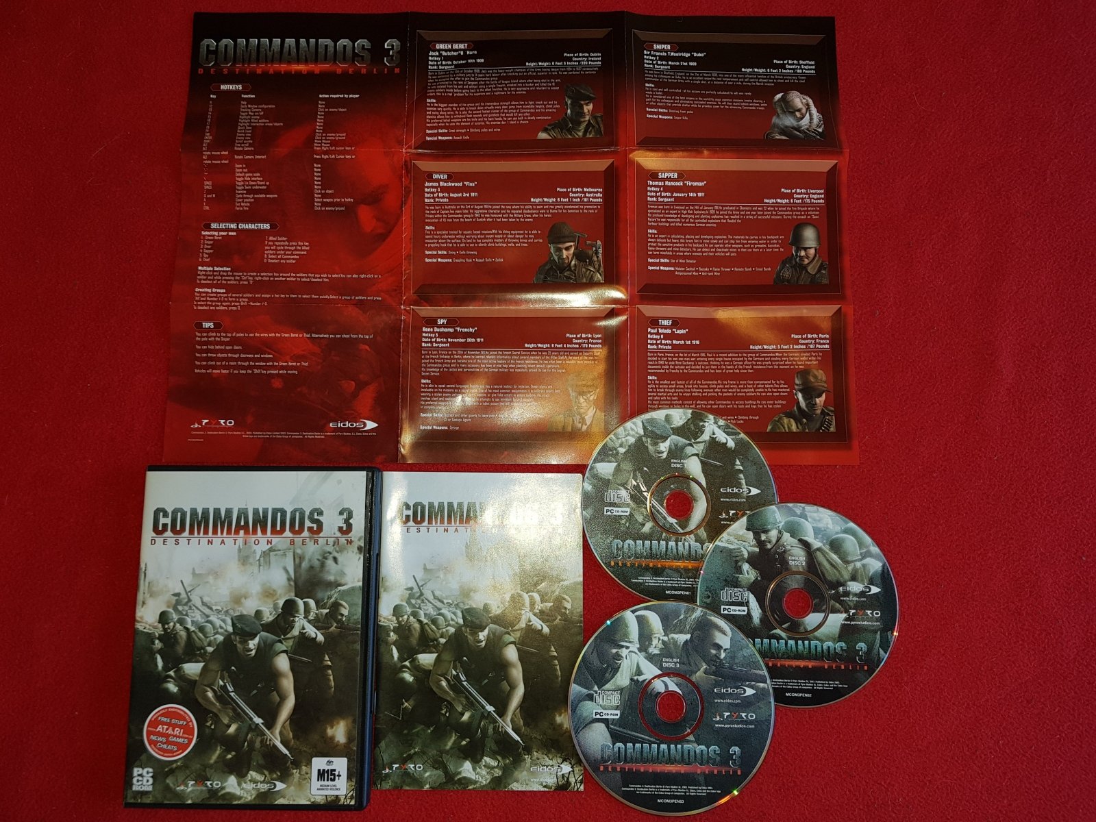 Commandos 3: Destination Berlin - PC Game - PC games, Strategy and puzzle - Level Up Gaming NZ
