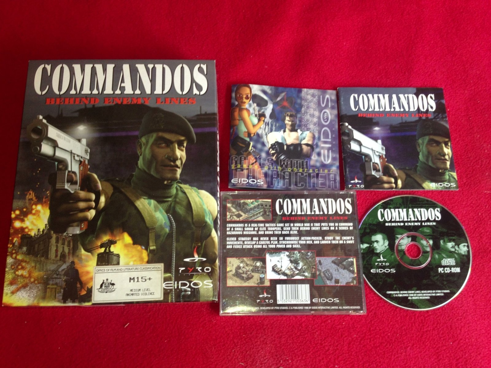 Commandos: Behind Enemy Lines - RARE + BOXE - PC games, Strategy and puzzle - Level Up Gaming NZ