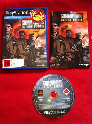 Commandos: Strike Force - AS NEW PS2 Game