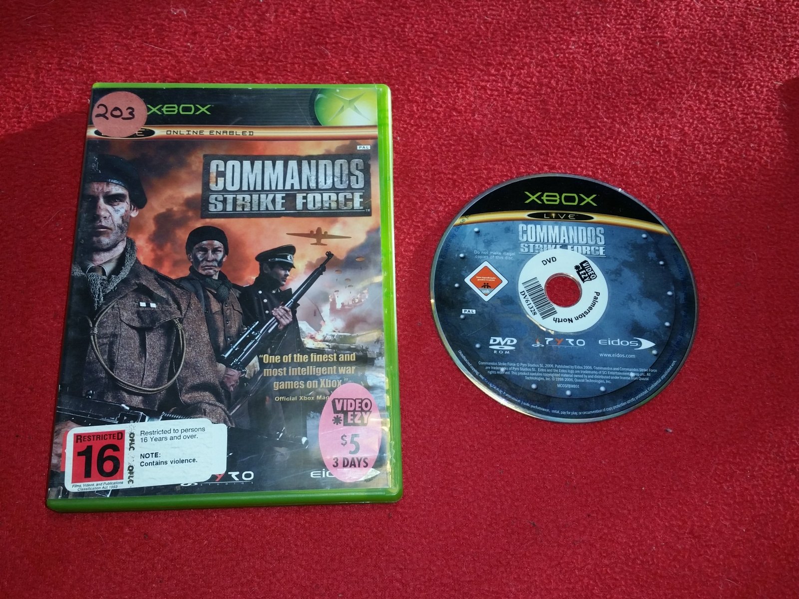 Commandos: Strike Force - XBOX Game - Xbox, Games, Shooter - Level Up Gaming NZ
