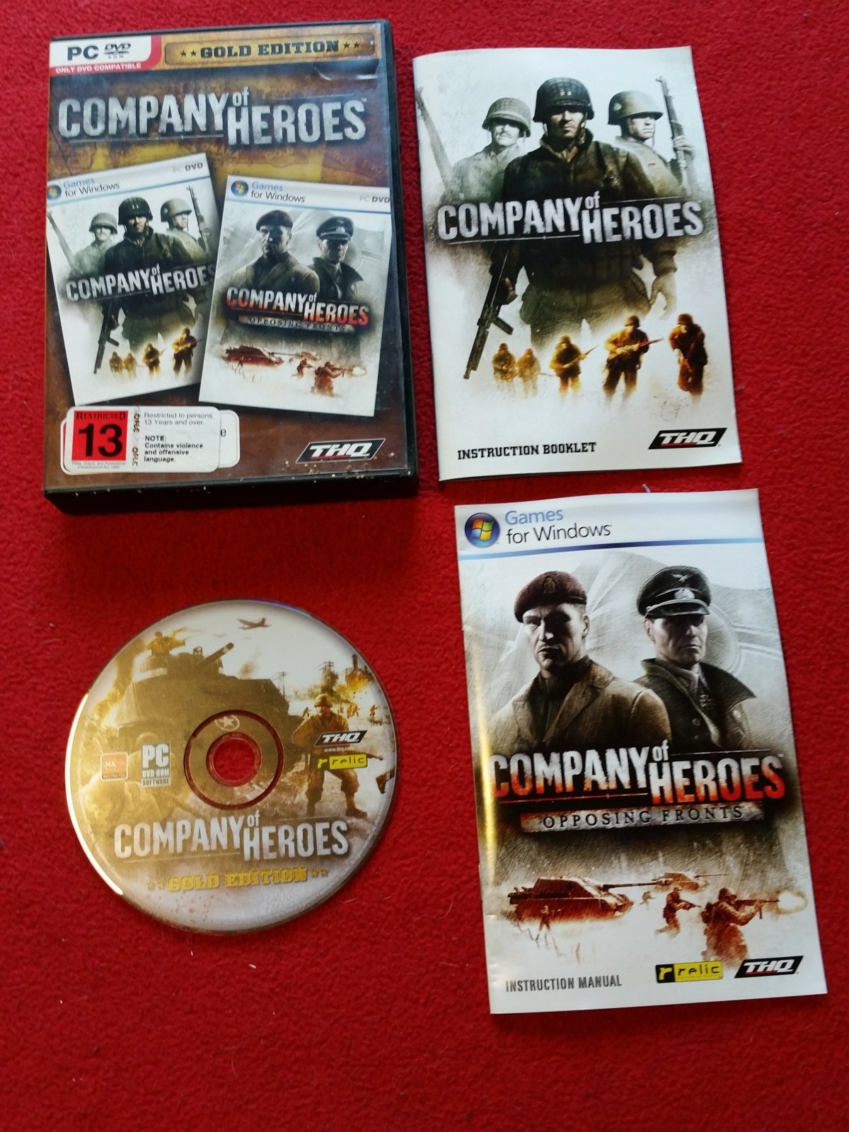 Company of Heroes - Gold Edition - 9/10! PC Game - PC games, Strategy and puzzle - Level Up Gaming NZ