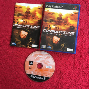 Conflict Zone: Modern War Strategy - PS2 Game