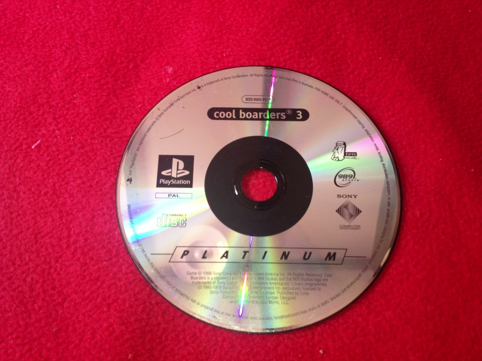 Cool Boarders 3 - PS1 Game - PlayStation, Games, Sports - Level Up Gaming NZ