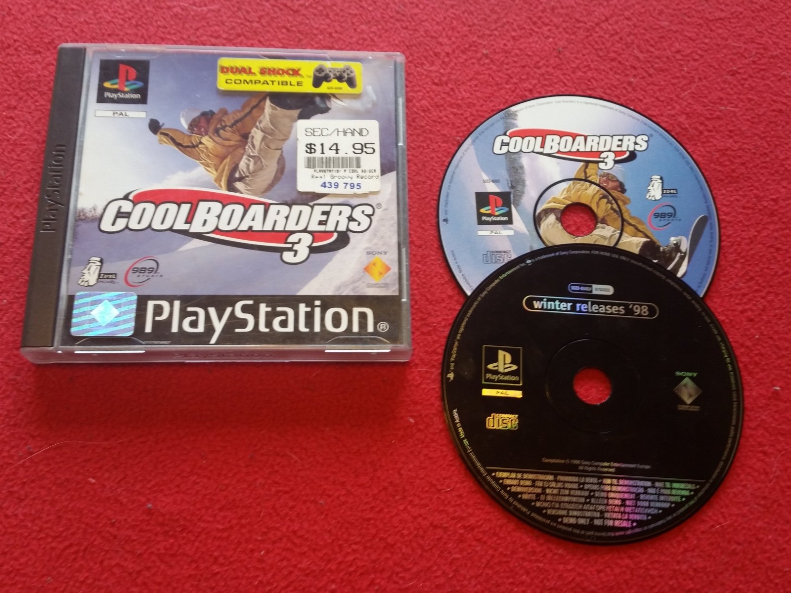 Cool Boarders 3 - PS1 Game - PlayStation, Games, Sports - Level Up Gaming NZ