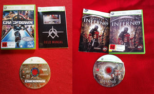Crackdown AND Dante's Inferno - XBOX360 Games