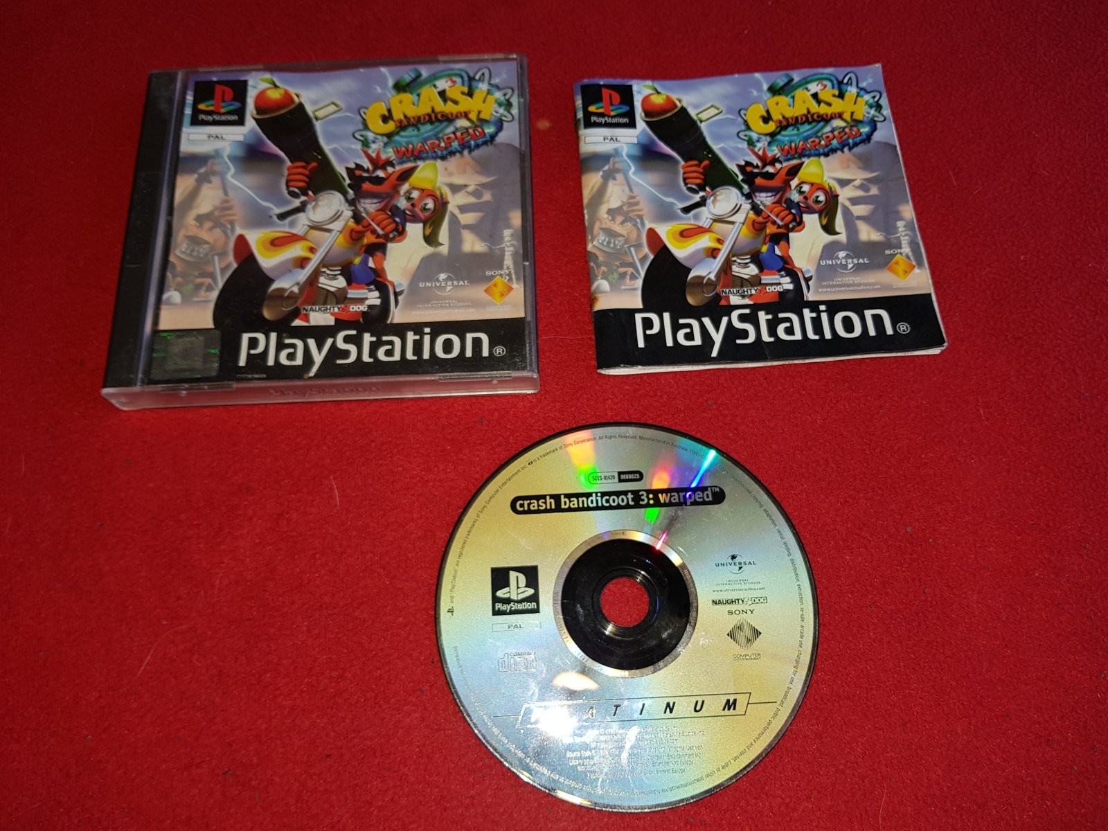 Crash Bandicoot 3: Warped - RARE PS1 Game - PlayStation, Games, Action and adventure - Level Up Gaming NZ