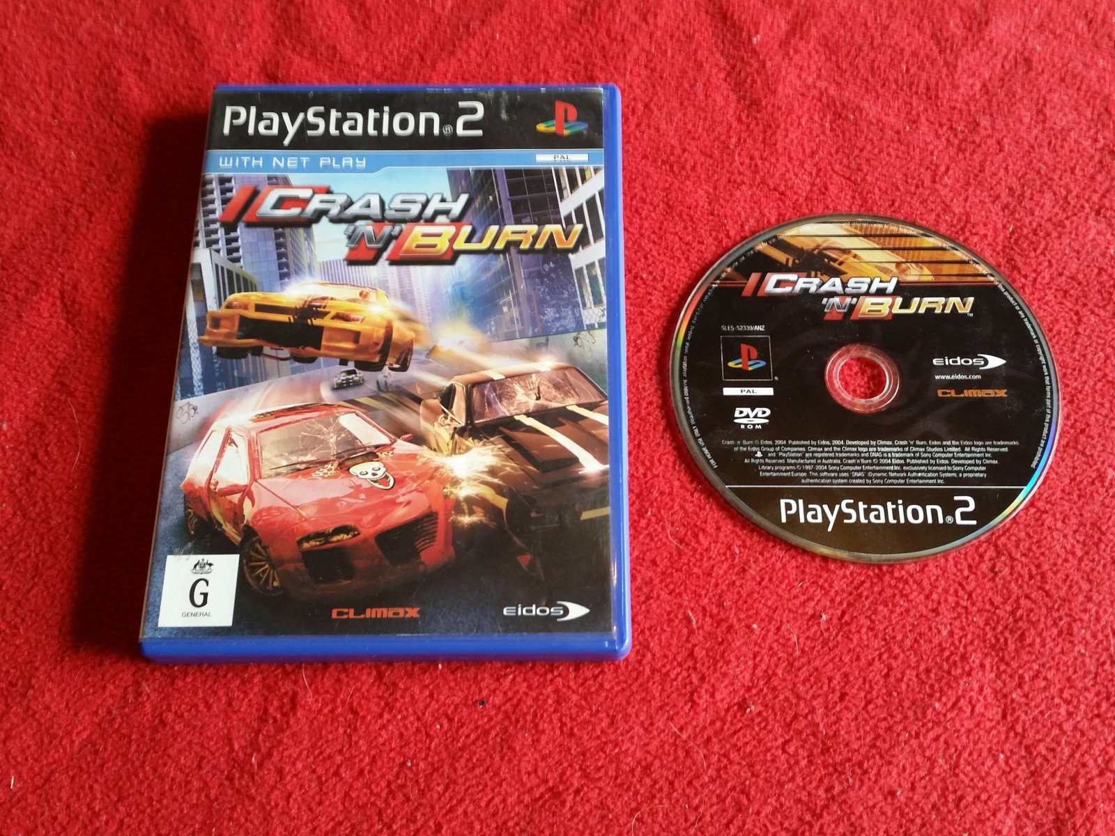 Crash 'n' Burn - PS2 Game - PlayStation 2, Games, Driving and racing - Level Up Gaming NZ