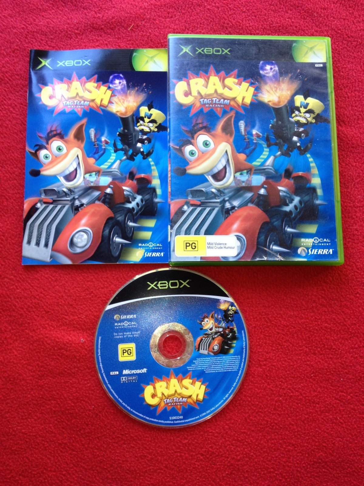 Crash Tag Team Racing - * XBOX Game - Xbox, Games, Driving and racing - Level Up Gaming NZ