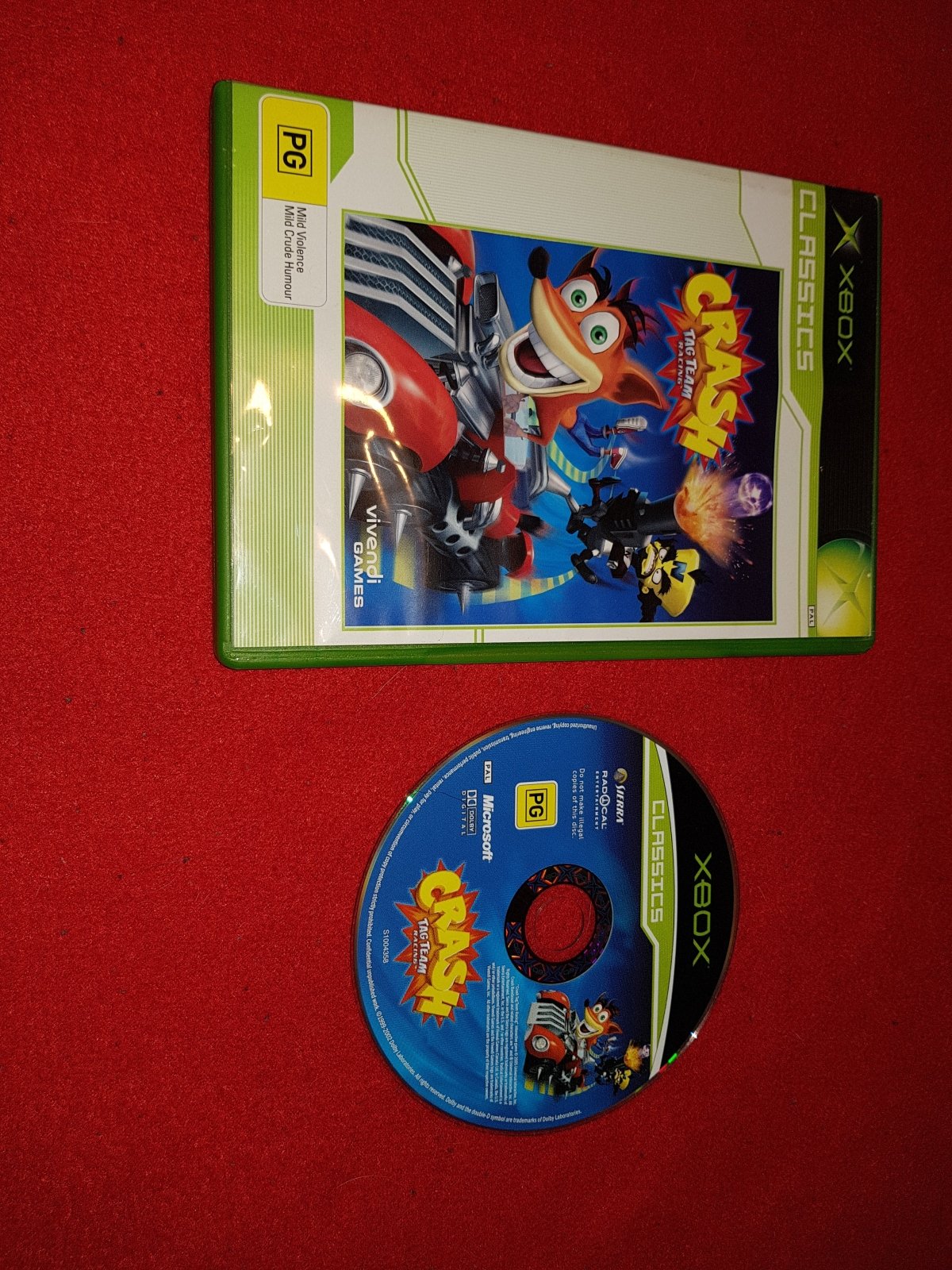 Crash Tag Team Racing - XBOX Game - Xbox, Games, Driving and racing - Level Up Gaming NZ